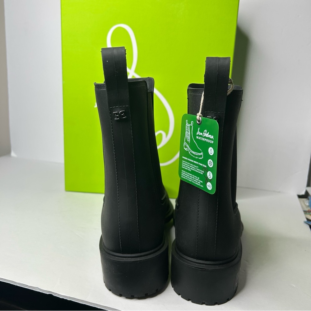 Sam Edelman Black Ankle Boots - Picture 8 of 12